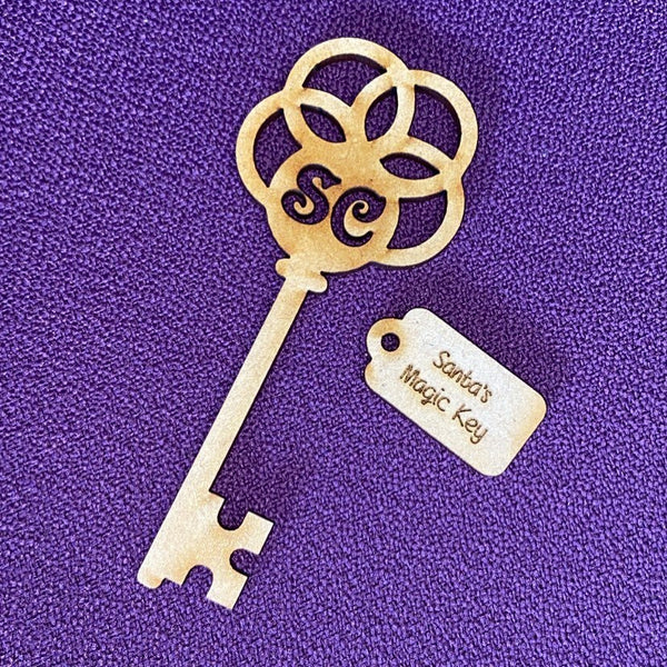 Santa Claus magic keys