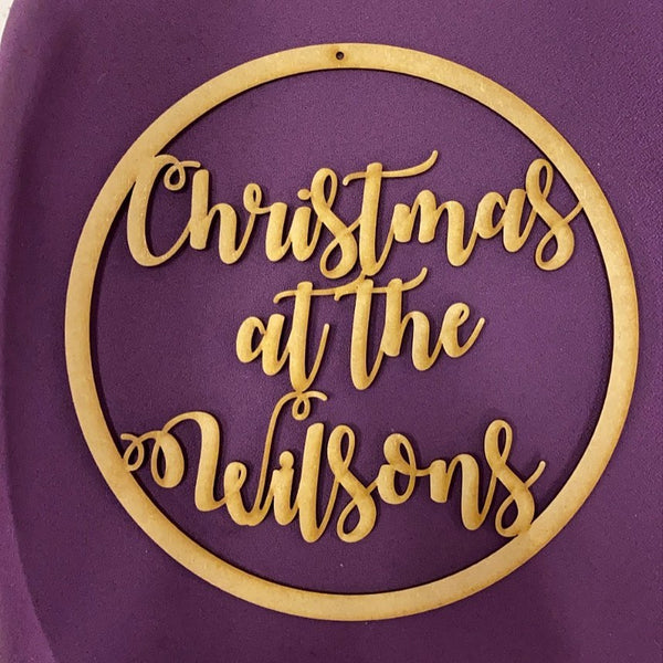Personalised Christmas at the SURNAME