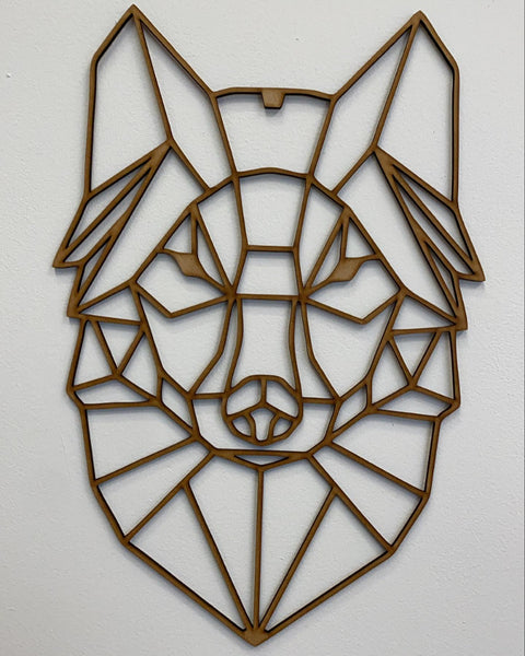 Geometric Animals MDF