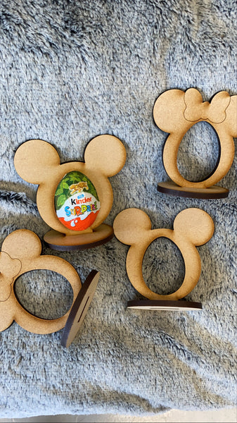Mouse kinder egg holder