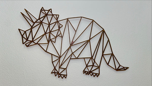 Geometric Animals MDF